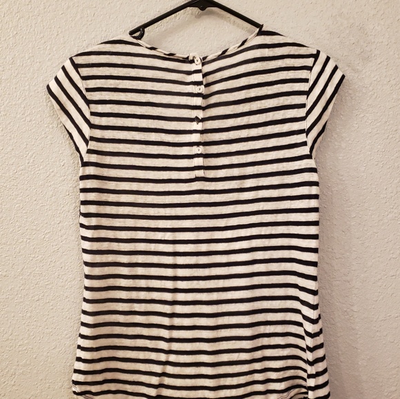 DANIEL RAINN CAP SLEEVE CROCHET DETAIL TOP - Picture 4 of 4